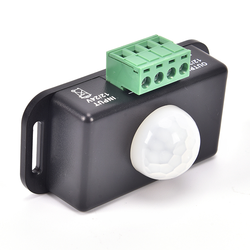 Buytra JUNY Tự Động DC 12V 24V 6A Hồng Ngoại PIR Chuyển Đổi Cảm Biến