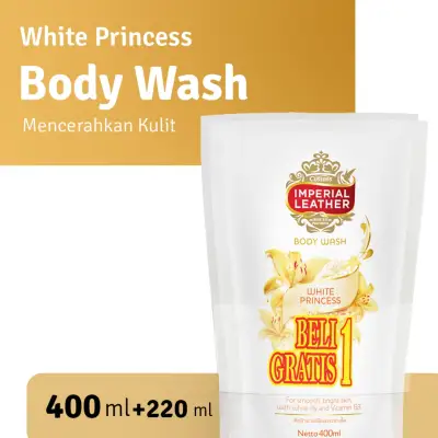 Imperial Leather Body Wash White Princess - Sabun Cair 400ml + 200ml