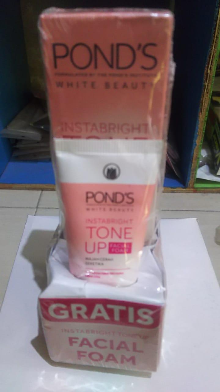 ponds tone up facial foam