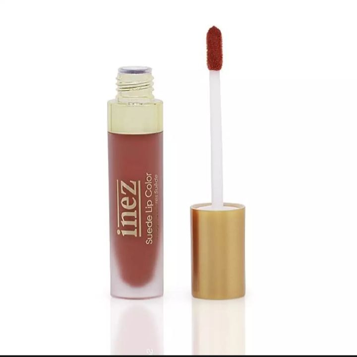 Inez Suede Lip Color Lip Cream Inez Lipstik Inez Lip Cream Lazada Indonesia Warna lipstik inez lip cream