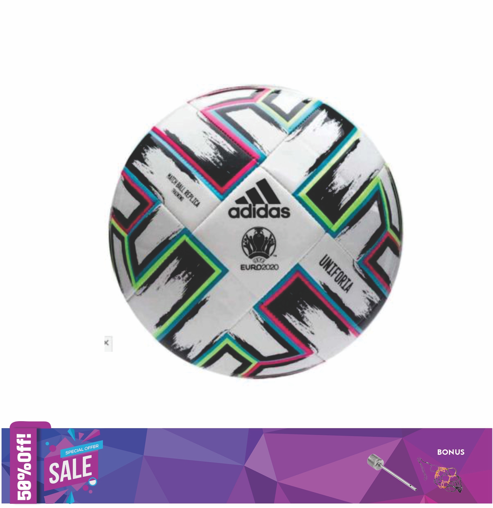 Bola sepak adidas uniforia original 