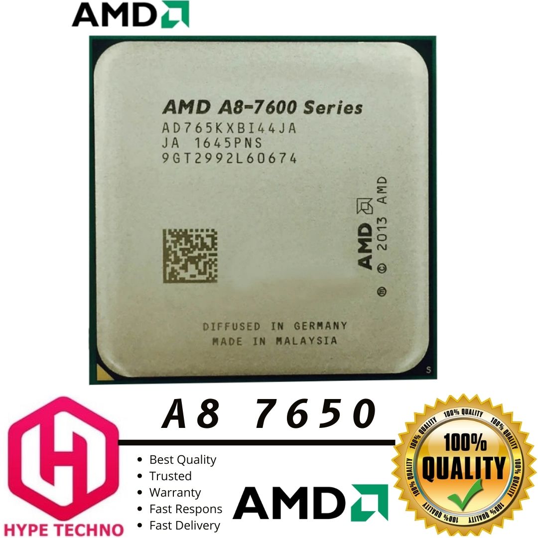 Prosesor Amd Amd A8 7600 Compatible Gpu AMD A8 7650K RADEON R7