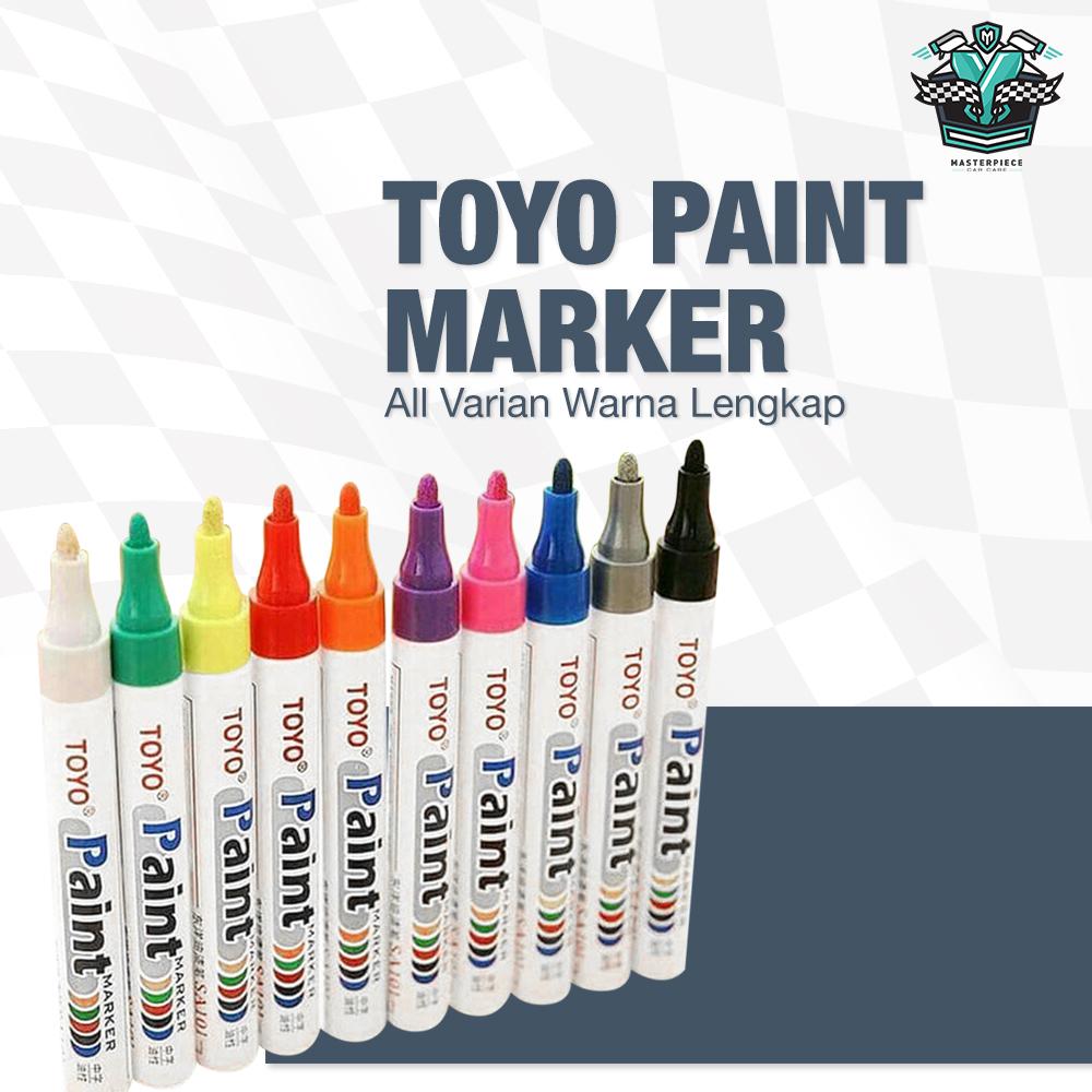 Spidol Ban Toyo Marker Paint dan Kuat Tahan Lama dijamin Kualitas