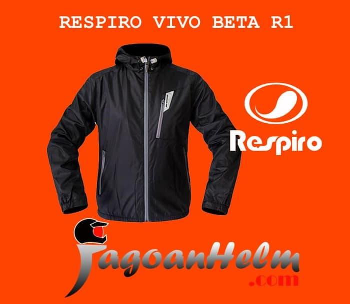 RESPIRO JAKET VIVO BETA | BLACK | R1 With Hoodie