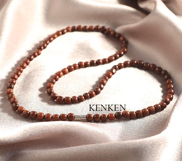 Kokka Kaukah Kaokah Kauka Koka - Kalung Merica Bulat Kecil Cokelat Diameter 5mm