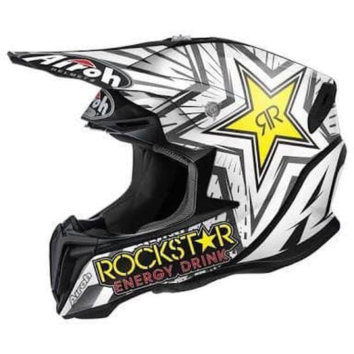 BISA COD] Helm Airoh Twist - Rockstar | Lazada Indonesia