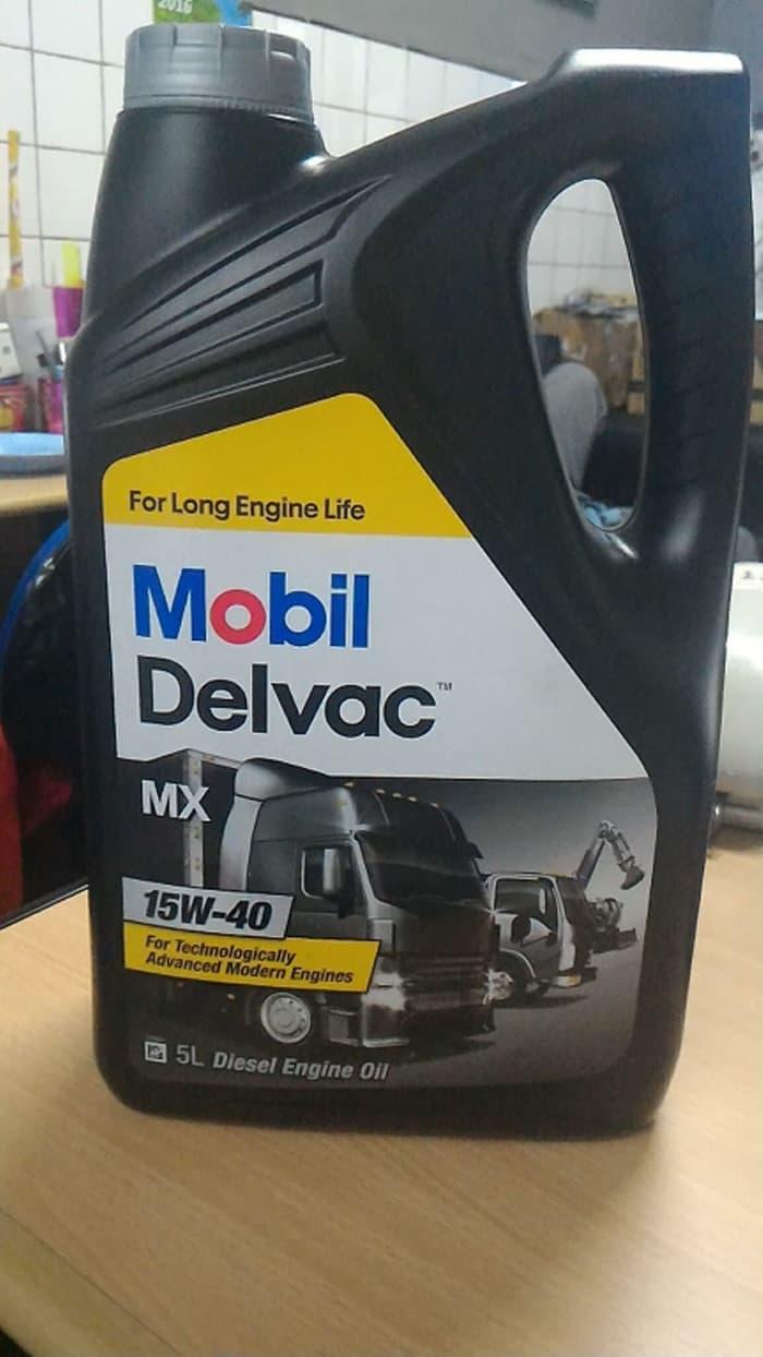 Oli MOBIL 1 DELVAC MX SAE 15W/40 Galon 5 liter