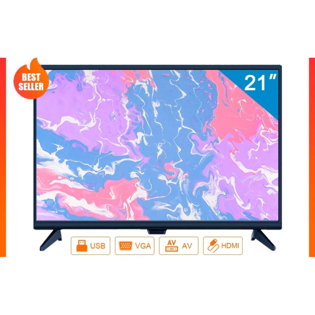 LED TV 21 INCH / TV GAZELA 21 INCH ANALOG 21 DIGITAL FHD GARANSI RESMI ...
