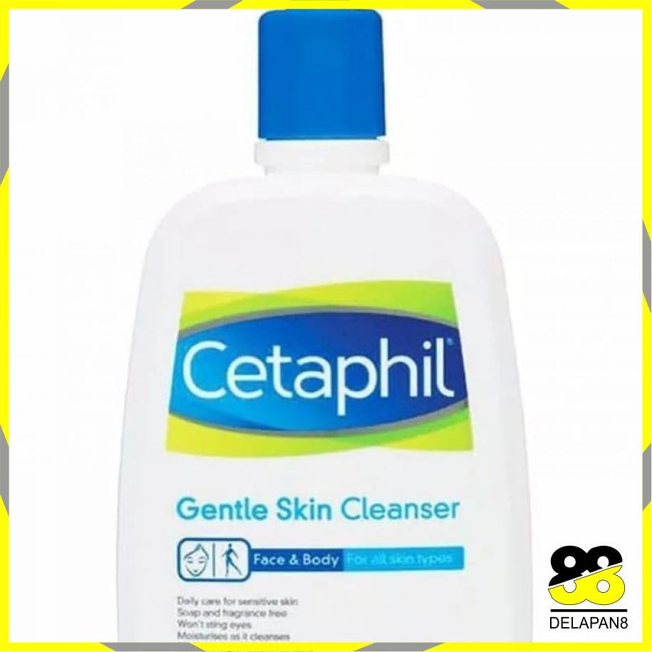 Cetaphil Gentle Skin Cleanser (500ml) Original 100% / Produk Terlaris Mandi Perawatan Tubuh Sabun Badan / Perawatan Badan / Sabun Mandi Sampo / Sabun Cair Paling Laku - 8D87964