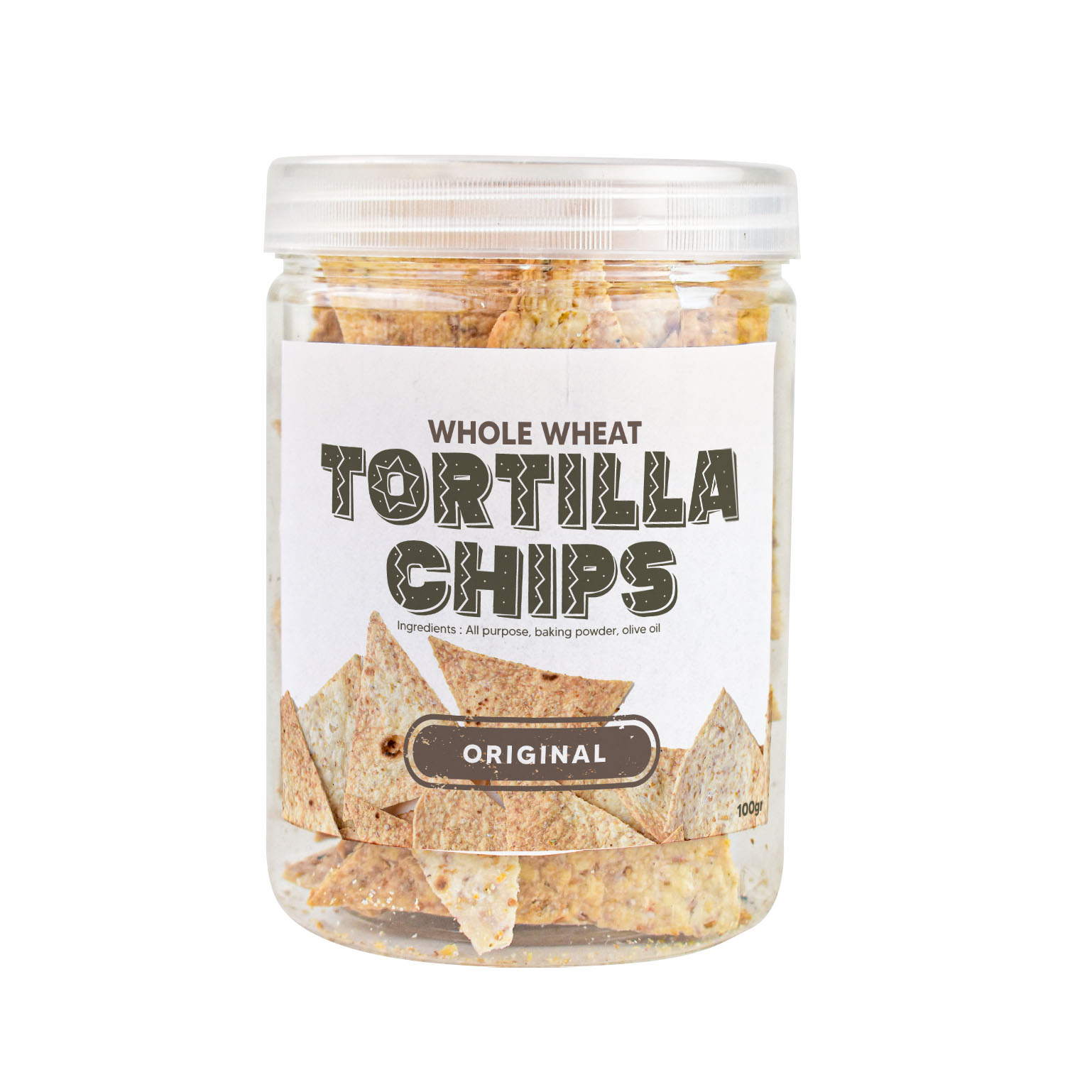 Whole Wheat Tortilla Chips Original 100 Gr Lazada Indonesia