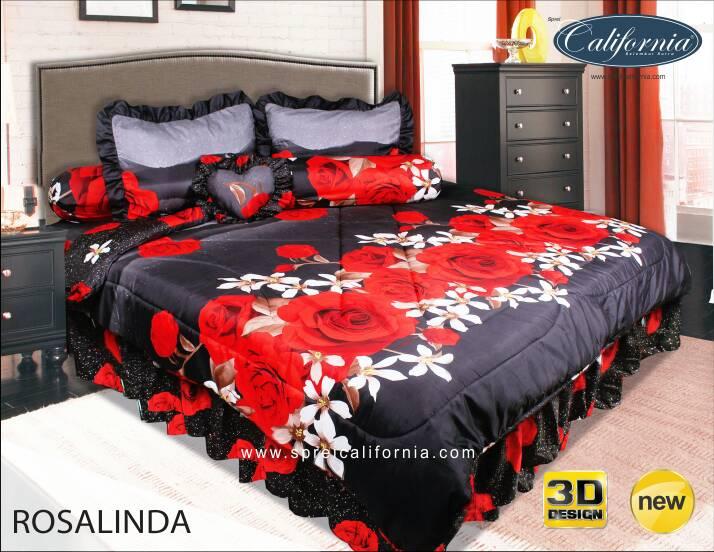 California - Bed Cover King set Rosalinda