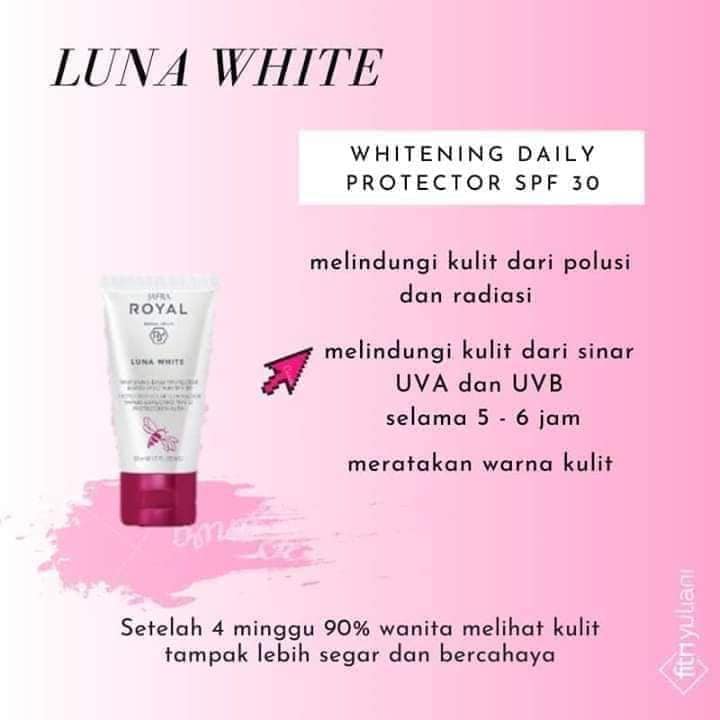 jafra luna white sunscreen
