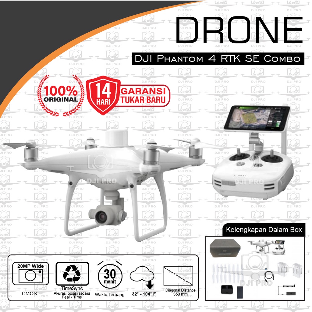 DJI Phantom RTK SE Combo Drone Original Drone Dengan Garansi