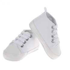 1 Pair Boy & Girl Olahraga BUMN Pertama Walkers Anak Sepatu (Putih)-Intl