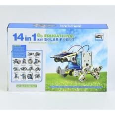 14 in 1 Solar Robot DIY / Mainan edukatif Robot solar cell kit 14 in 1