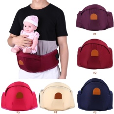1 PC Adjustable Bayi Balita Front Carrier Walkers Bayi Sabuk Pinggang Menahan Hip Kursi (#2 Burgundy)
