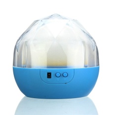 2016 Kualitas Tinggi Terbaru Portable Magic Proyek Lampu Diamond Shape3 Warna Mengubah LED Proyektor Bintang USB Pengisian Anak-anak Proyektor Lampu Hemat Energi (biru) -Intl