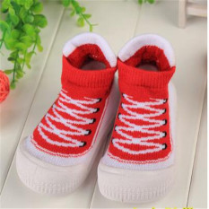 2016 Hot Jual Tinggi Desain Baby Boy GIRL Sepatu Lembut dan Nyaman Anak-anak Pertama Walker Balita Sepatu Moccasins Harga Pabrik Merah-Intl