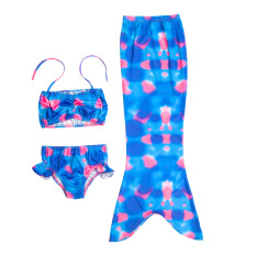 2016 Indah Gadis Mermaid Renang Memikat Baju Renang Ekor Duyung Anak Bikini Set Baju Swimsuit Pantai Balita Kostum Renang Multicolor