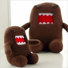 20 Cm Lucu Domokun Toy Creative Staffed Boneka Lucu Kawaii Domo Kun Plush Toy untuk Baby Boy Girl Kids- INTL