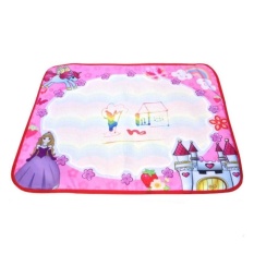 24x18 Inch Water Mat Magic Pen Set Graffiti Menggambar Menulis Dewan Doodle Mat Bandung Photo: “-anak, Biru-Intl