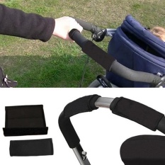 2 Pcs Baby Stroller Grip Cover Pelindung Skid Kursi Roda Poussette Non-slip-Intl