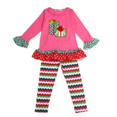 2pcs Children Lovely Baby Boy Girls Pajama Comfortable Top Gift Outfit Sets