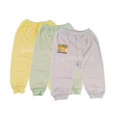 3 Pcs - Celana Panjang Anak Bayi Polos Cowok Cewek Laki-Laki Perempuan
