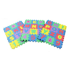 36 Buah/set Alfabet And Angka Bayi Anak Mainan Pendidikan Tikar Bermain Lembut-Internasional By Welcomehome
