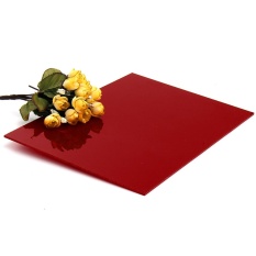 3mm A4 Perspex Lembaran Akrilik Plastik Plexiglass Potong Ukuran Panel 210x297mm-Intl