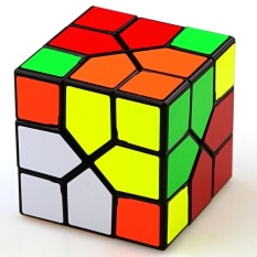 3X3X3 Sihir Cube Kreatif Skewb Cube Brain Teaser Puzzle Cube Untuk Sihir Cuber Pemain Profesional Pecinta spesifikasi: hitam