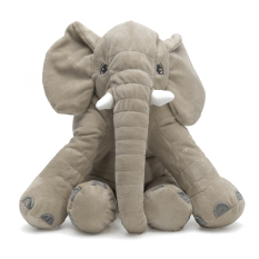 40 Cm Lembut Gajah Lovely Plush Boneka Tidur Bantal Bayi Kids Lumbar Cushion Baru