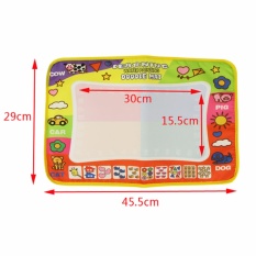 45x29 Cm 4 Warna Language Rusia Air Menggambar Mat With 2 Pcs Magic Pen/Doodle Painting Rug Hadiah Bandung Photo: “anak-anak-Intl