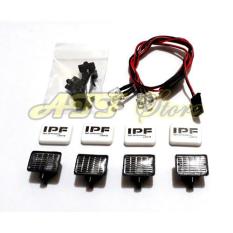 4Pcs Led Light With Ipf Lamp Casing For Rc Adventure & Crawler - Tdamlu
