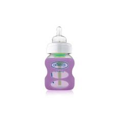 5 oz / 150 ml Wide-Neck Glass Bottle + Sleeve - Purple DR. BROWN'S