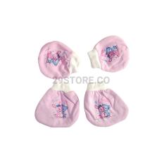 6 Set - Sarung Tangan dan Kaos Kaki Bayi Newborn Yama