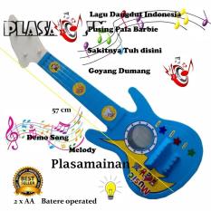 AA Toys Mainan Gitar musik plus lagu warna Biru - Lagu Dangdut