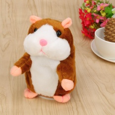 Menggemaskan Menarik Bicara Berbicara Merekam Hamster Mouse Plush Mainan Anak-anak-Internasional