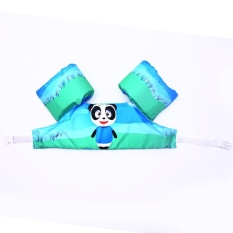 IKLAN Tahan Lama Ibu Bayi Aktivitas Kebutuhan ARM Ring Anak Kolam Ikan Kecil Kepiting Lesser Panda Pola Multi-Kolam Berwarna -Intl