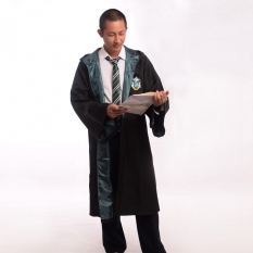 Orang Dewasa Harry Potter Jubah Jubah Ajaib Deluxe Ukuran-S (Melawan Slytherin)