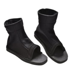 Amango Ninja Sepatu Boots untuk Naruto Akatsuki Black Cosplay 1 Pair 40-Intl
