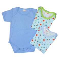 Amaris Set Isi 3 - Baju Jumpsuit Bayi Cowo