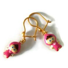 Anting Emas Asli Kadar 700 Berat 1 Gram Model Marsha