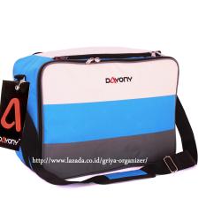Baby Bag Diaper BBO BB03 - Tas Bayi Mewah untuk Perlengkapan Ibu Hamil - Berkualitas Merk Dayony BB 03 - Biru