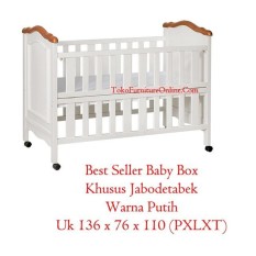 Baby Box Tempat Tidur Bayi Ranjang Kasur Yulia Kayu