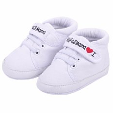 Sepatu Anak Laki-Laki Perempuyan Model Sneakers Sol Lembut Bahan Canvas