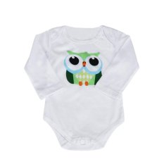 Baby Sets Tiga Potong Unisex Climbing Pakaian Bayi Rompers-Intl