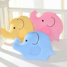 Baby Shaping Bantal Lembut Kapas Kartun Yang Indah Sleep Head Positioner Anti-rollover Gajah-Internasional
