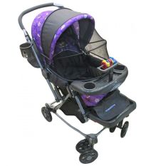 BabyDoes Shoxer T4 CH-267LF - Baby Stroller Kereta Dorong Bayi - Ungu