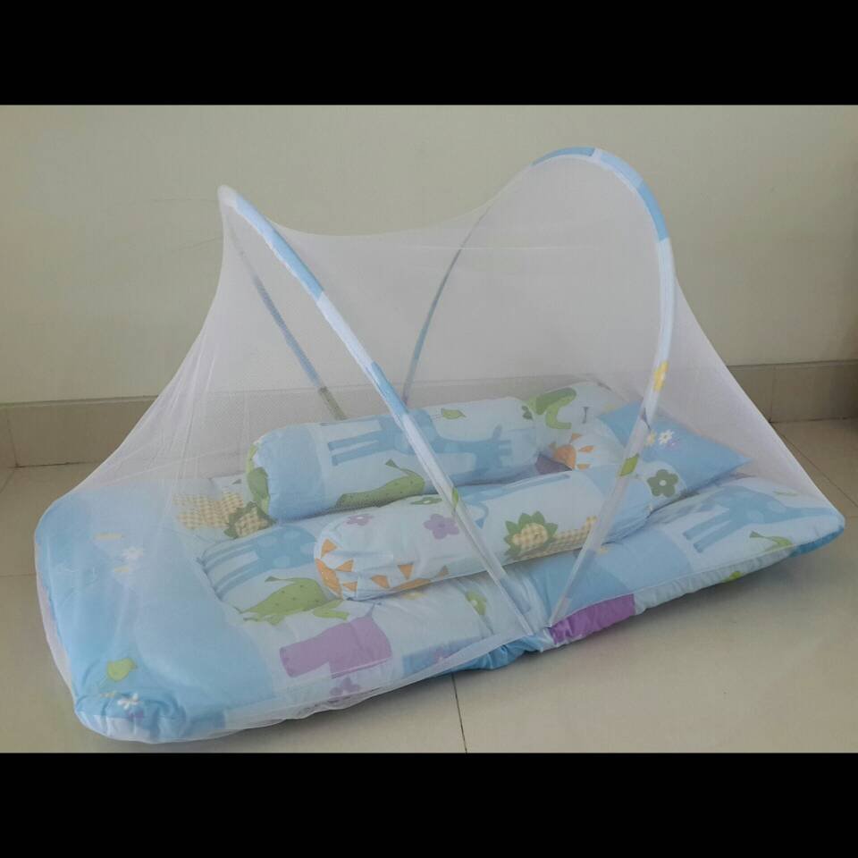 BabyDream Kasur Kelambu Bayi - Biru